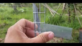 DIY quality standard double breeder cage for rabbits and tie techniques  part 1