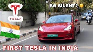 INDIA's FIRST TESLA MODEL 3 | TESLA IN INDIA