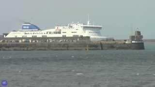 Celtic Link - Celtic Horizon Arrivée à Cherbourg