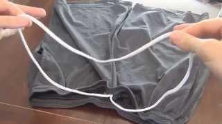 How To Tie a Single Loop Drawstring