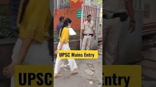 UPSC Mains Aspirant entry at UPSC Bhavan | IAS Mains 2023 3rd Day #short #upscshort