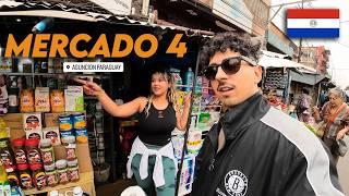 Fuí al MERCADO más CHORREANTE de PARAGUAY: Comida Callejera - Animales - Drogadict0s & Chicas Lindas