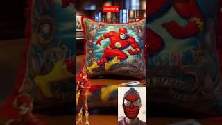 Superheroes but pillow hero  #shorts #spiderman #marvel #avengers #dc