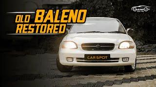 OLD SUZUKI BALENO RESTORED | Malayalam | kerala | Malappuram | #automobile #suzukibaleno #baleno