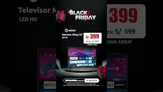 Televisor Miray 32" a precio especial por Black Friday 