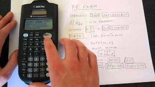 TI-36X Pro For The FE Exam