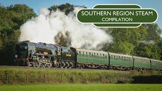 Southern Steam Locomotives | Southern Region Compilation (2019-2023)