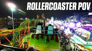 ROLLERCOASTER POV | RODEOHOUSTON Carnival Rides