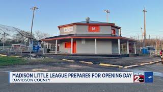 Madison Little League prepares for opening day