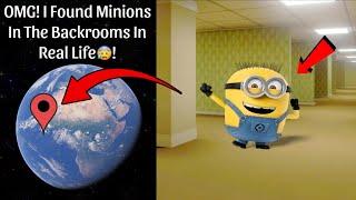 I Found Minions In The Backrooms In Real Life On Google Maps And Google Earth ! (REAL)