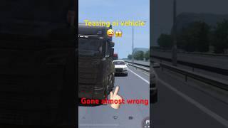 TEASING AI VEHICLE ️GONE ALMOST WRONG IN TRUCKERS OF EUROPE 3 | SK GAMER OG