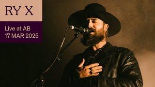RY X Live at AB - Ancienne Belgique