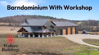 Barndominium with Workshop