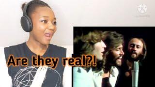 *WAIT.. IS THIS REAL?!* First time hearing "BeeGees" - too much heaven Reaction