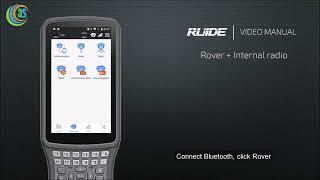 (3s)Ruide RTK GO | Rover Internal Radio Mode