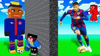 HASANI YAPI KAPIŞMASINDA NEYMAR ile TROLLEDİM !! - Minecraft