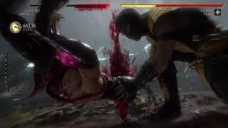 662 Damage Kombo With Searing Rage Scorpion (MK11)