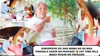 HINDI MAIPALIWANAG NG MAMA KO ANG SAYA SA MGA PACKAGE NA PINADALA GALING FOLLOWERS|#aileenkalev