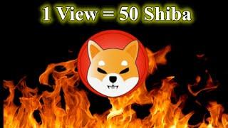 EVERY View Will Burn SHIBA INU COINS (Not Clickbait)