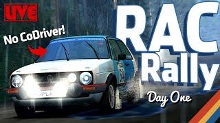 300 Miles Through the Woods without a Co-Driver ! - RAC 2024 Day 1 - Richard Burns Rally