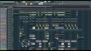 How To Retrovision / Retrovision Style Drop FL Studio FLP