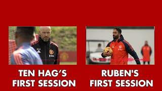 Difference Ruben Amorim & Erik Ten Hag First Session