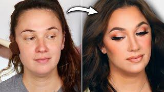 GIVING MY SISTER A MAKEOVER | Soft Glam Makeup Tutorial