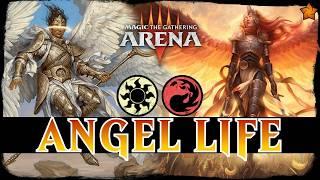 ANGEL'S RETURN | MTG Arena - Boros Angel Life Gain Token Combo FOUNDATIONS Standard Deck