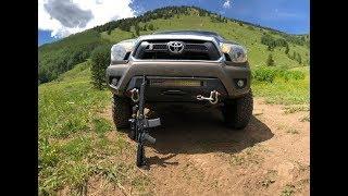 Toyota Tacoma Winch and Light (bar) Install