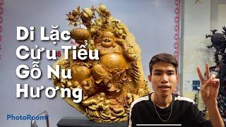 Di lặc gỗ nu hương Vách Nu cám đẹp nhất hiện nay