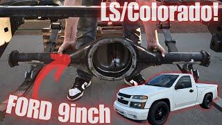 LS Colorado 9 Inch install, Antiroll Bar & Engine Travel Limiter Install!