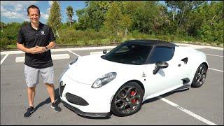 Is the 2015 Alfa Romeo 4C Spider the MOST underrated exotic sports car ever built?