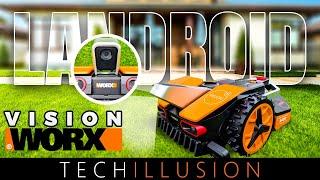 KAMERA statt KABEL?! Der NEUE WORX Landroid VISION Mähroboter Kabellos! - WR206e M600 - Review