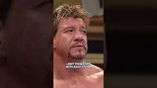 Eddie Guerrero Legitimately Angry Wrestling Chris Benoit  #shorts