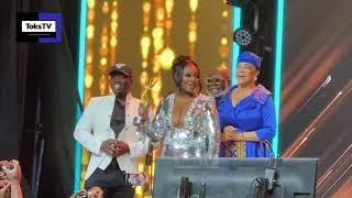 Rita Dominic Presents Jackie Appiah With Best Actress Award at AMAA 2024