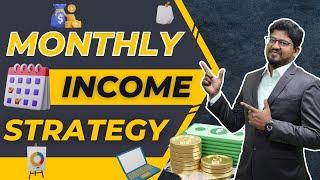 Monthly Income Strategy in ಕನ್ನಡದಲ್ಲಿ | #beginners #stockmarket #monthlyincome #monthly #income