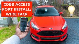 How to install the Cobb Accessport Ford Focus ST/RS. A MUST for Any Car!(How to tack wires)