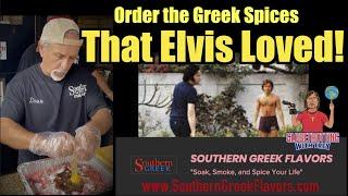 Dean Nichopoulos Elvis and Greek Hamburgers (SouthernGreekFlavors.com)