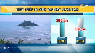Dự báo thời tiết tỉnh BR-VT ngày 19/6/2025 | BRTgo