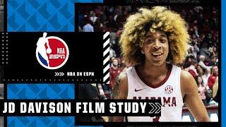 2022 NBA draft prospect JD Davison film session with Mike Schmitz | ESPN NBA Draft Scouting