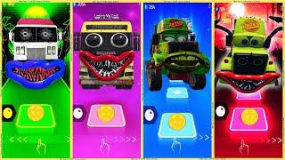 coffin dance - Garbage Truck vs Truck Huggy Waggy vs Mack Truck Zombie vs Mack Truck | Tiles HOP