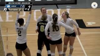 VOLLEYBALL HIGHLIGHTS: Braves dominate Chowan in convincing sweep on Tuesday night!