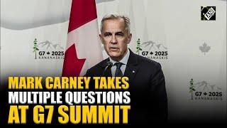 Canadian PM Mark Carney holds press conference at G7 Summit