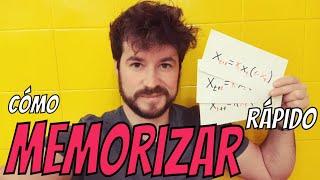 Cómo Memorizar Rápido para un Examen de Matemáticas | Técnicas para Fórmulas d Mates, Física Química