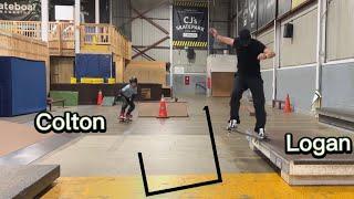 'Son'day Funday | Colton & Logan Family Skateboarding at CJ's Skate Park Mississauga Ontario Canada