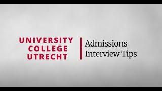 UCU Interview Tips