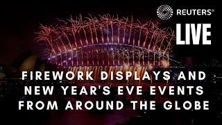 LIVE: Various firework displays and New Year's Eve events