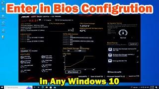 How to Enter in BIOS / UEFI on Any Windows 10 PC or Laptop - 2024