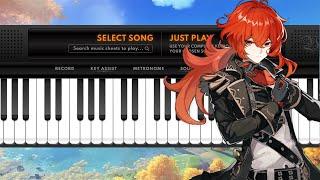 Dawn Winery - Genshin Impact | Medium[ Virtual Piano Sheet ]