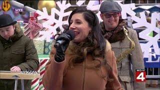 Christina Kateri performs at 2019 America's Thanksgiving Parade in Detroit